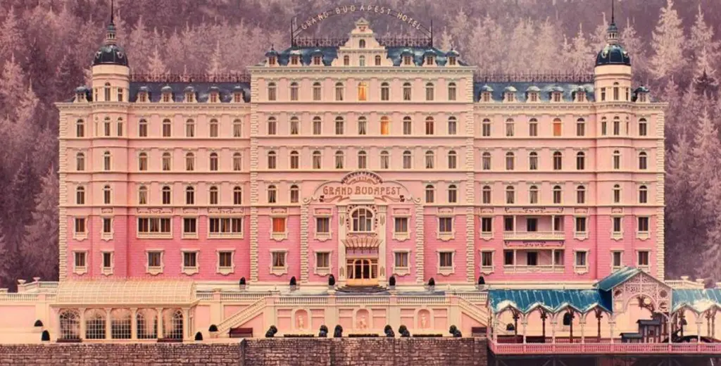 The Hotel in The Grand Budapest Hotel