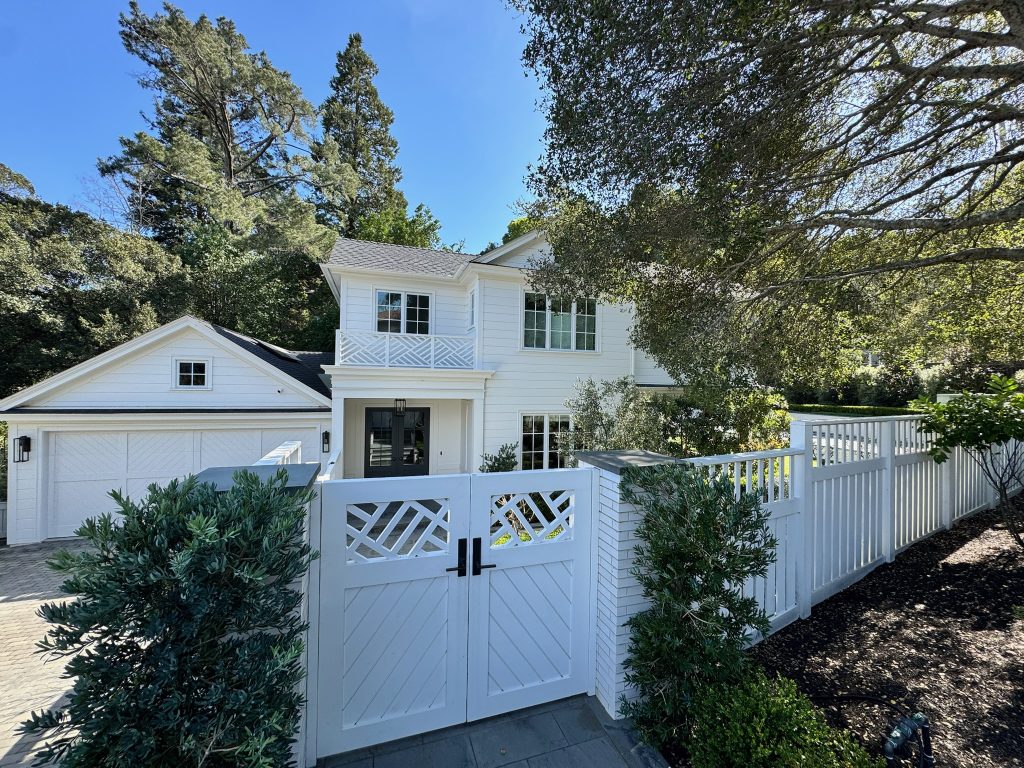 Location: SF Bay Area, California, Wood Highlights: Horizontal wood siding with custom moulding  