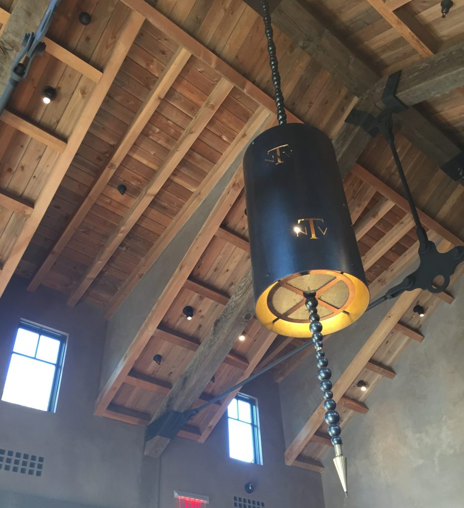 Location: Trinchero Winery, Napa Valley, California, Wood highlights: T&G on the ceiling