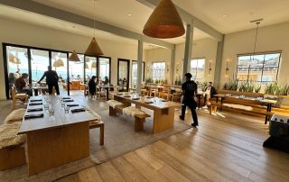 Highlights: Wide plank white oak wood flooring, straight lay
