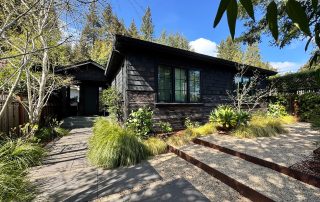 Location: Larkspur, California Wood Highlights: Exterior siding, two styles