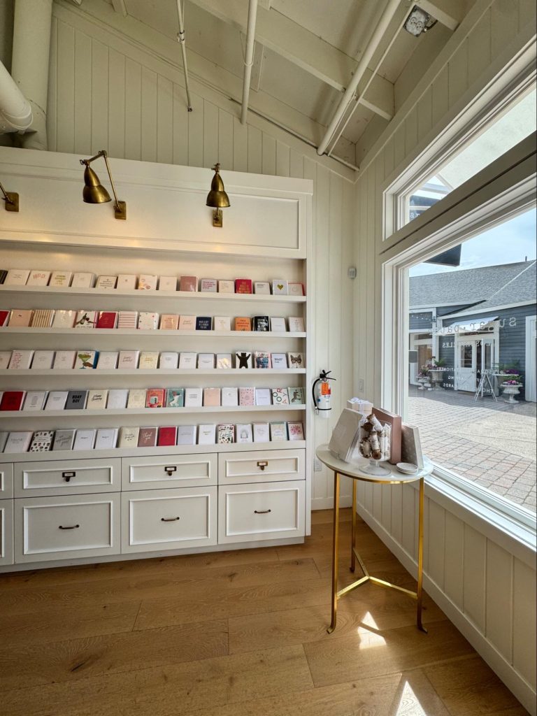 Location: Sugar Paper, Marin County, California, Wood Highlights: Shiplap wainscot at back wall with trim
