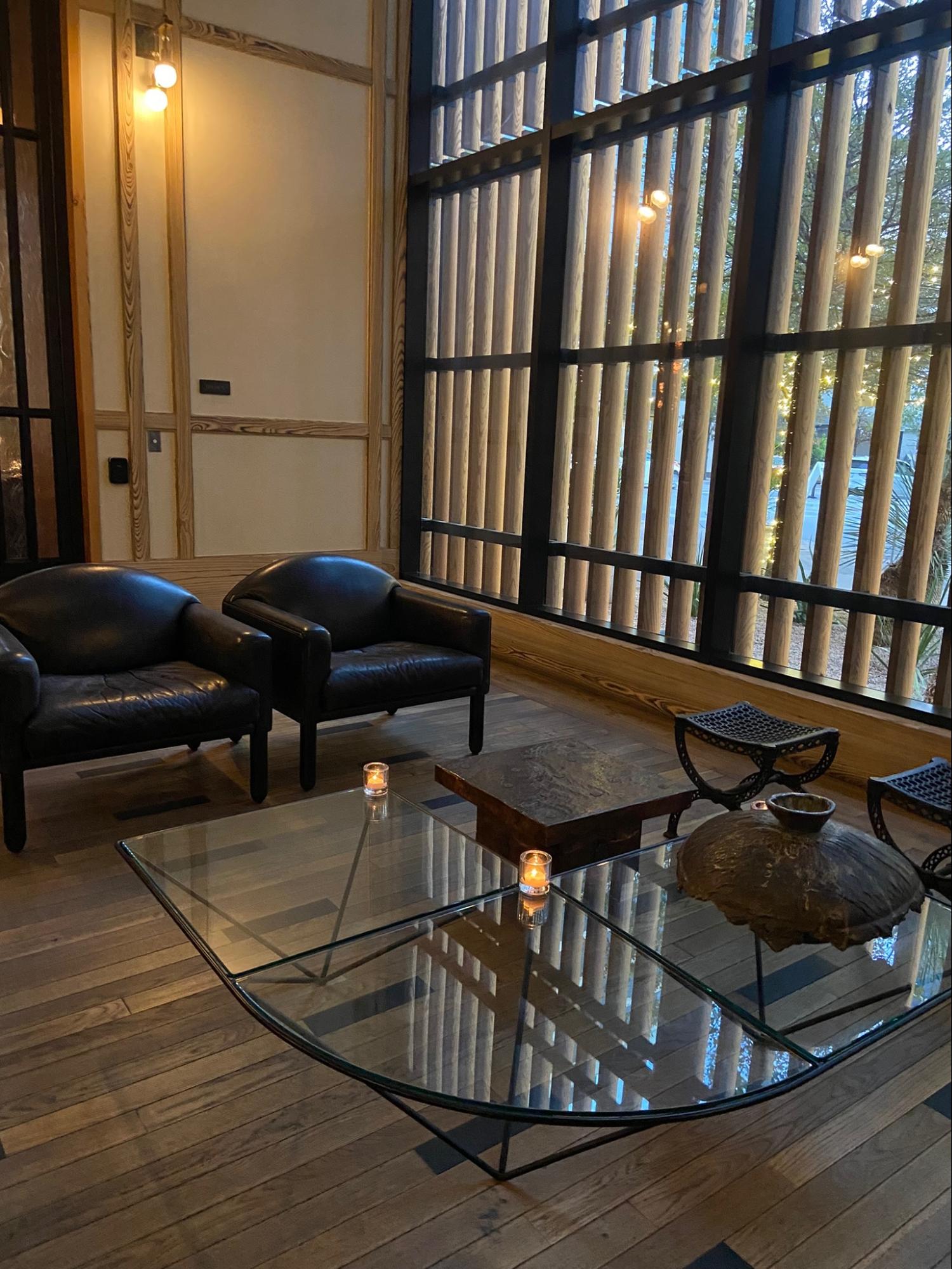 Location: The Proper Hotel, Austin, Texas, Wood Highlights: Oak wood T&G flooring in two stains