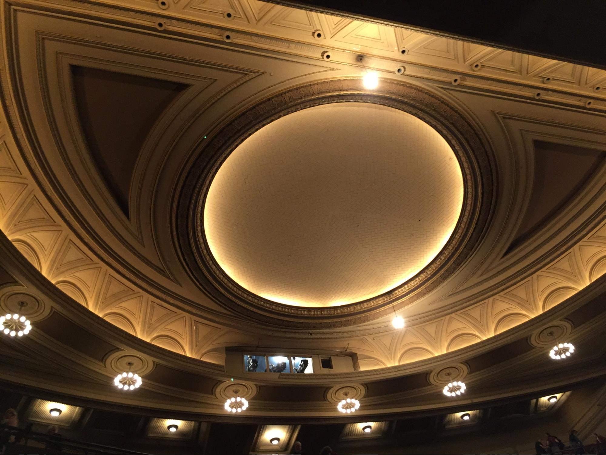 Location: Golden Gate Theatre, San Francisco, California Wood Highlights: Trim at ceiling placed to highlight recessed lighting