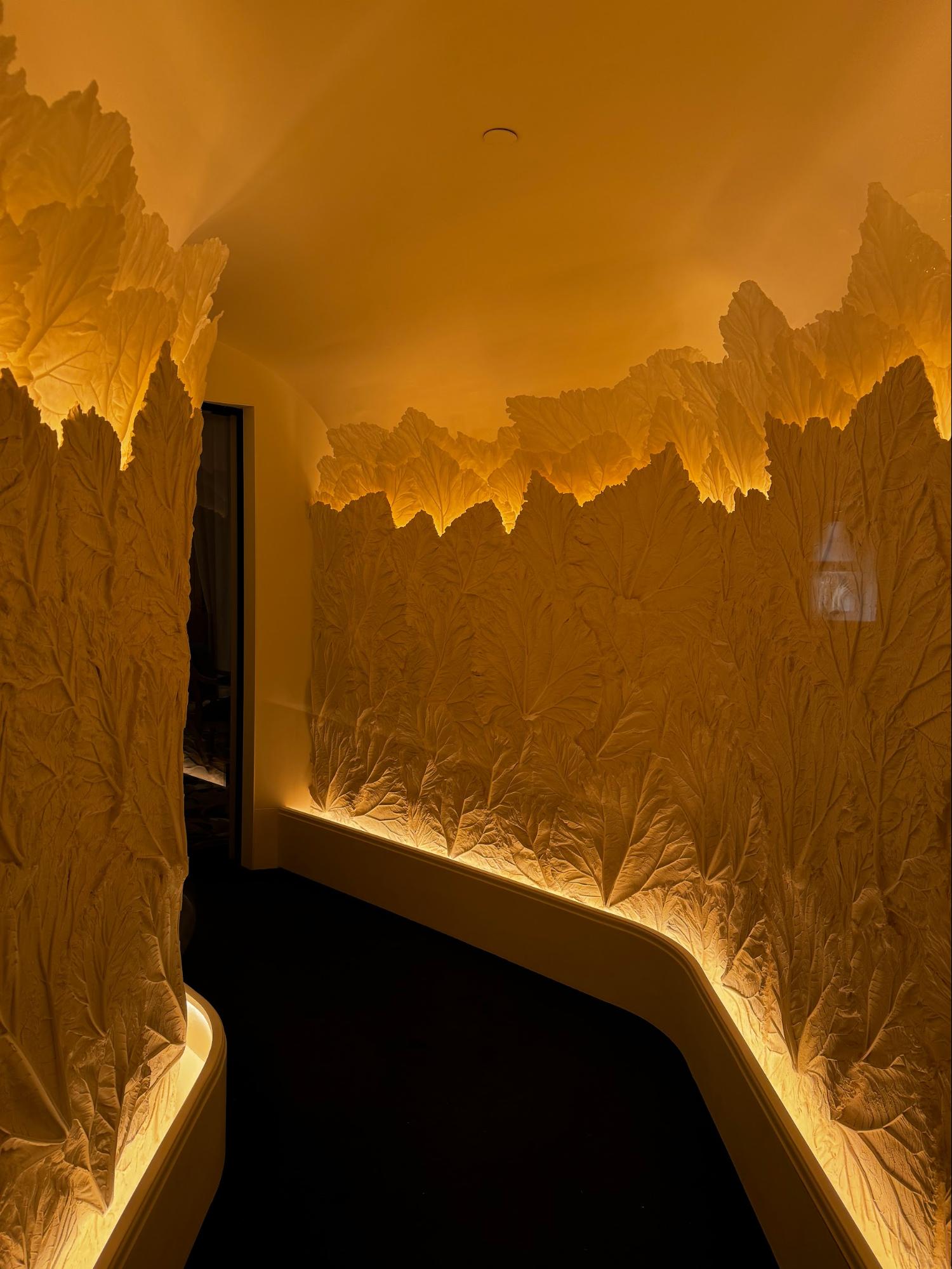Location: The Ritz, Paris, France Wood Highlights: Baseboard trim with recessed uplighting
