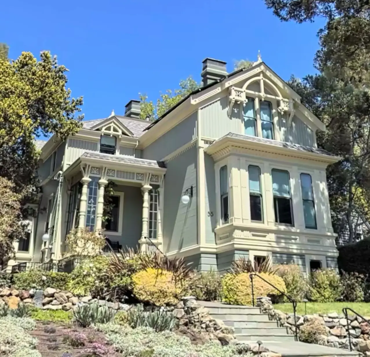 Street view of the Craig Drive historic residence, Piedmont CA project. Image courtesy of Google Maps.