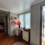 Location: Pacific Heights, San Francisco, California Wood Highlights: Ceiling, flooring, baseboards, record holders