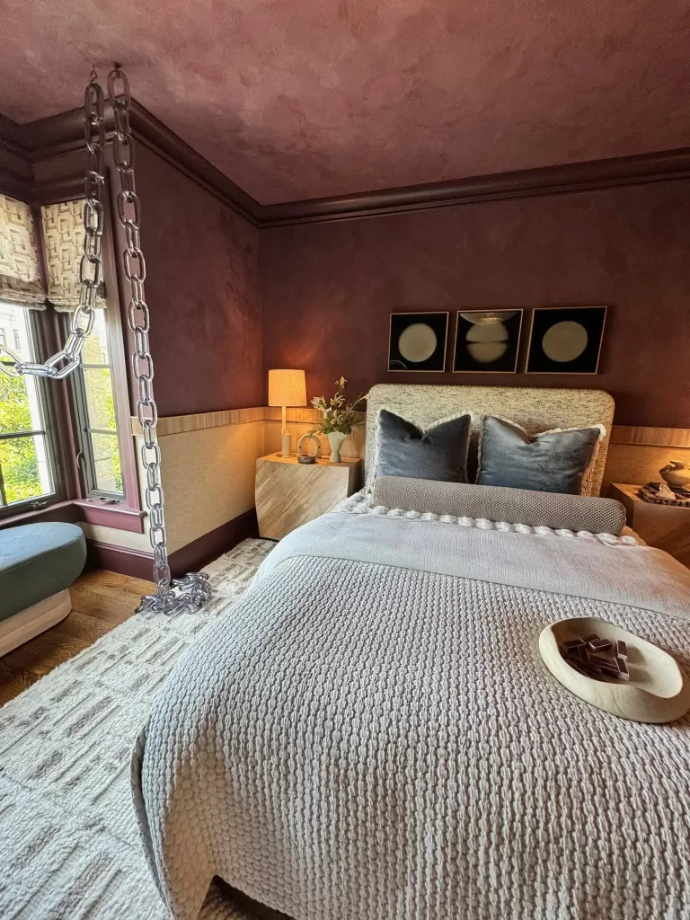 Location: SF Showcase 2025, San Francisco, California, Wood Highlights: painted crown moulding, window trim, baseboards, chair rail, flooring