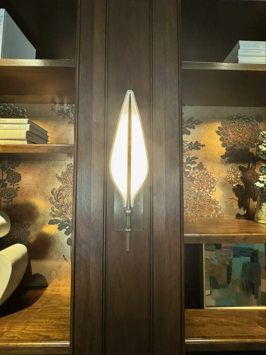 Location: SF Showcase 2025, San Francisco, California, Wood Highlights: Vertical trim, S4S shelving