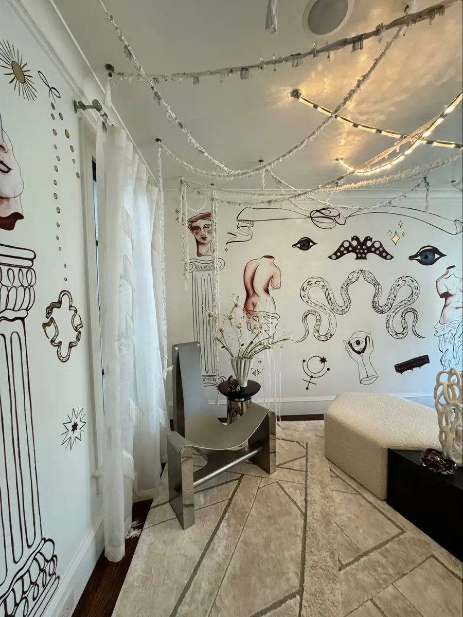 Location: 2025 Showcase, San Francisco, California, Wood Highlights: painted wood crown moulding, baseboards, window trim