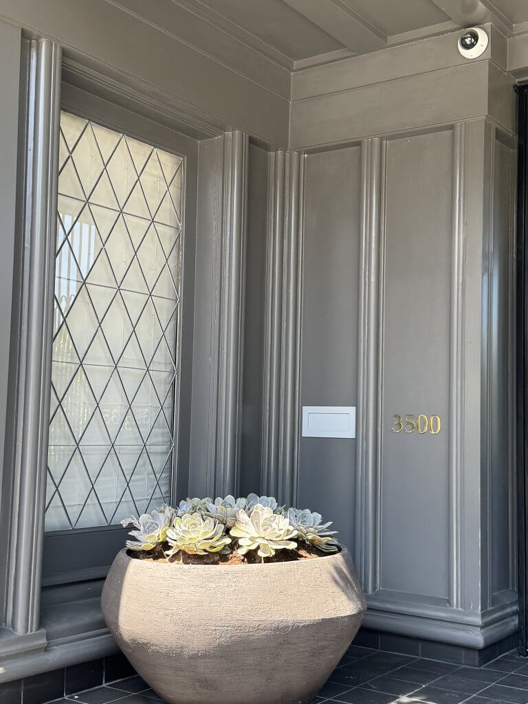 Location: Private Residence, San Francisco, California, Wood Highlights: Interior corner mouldings integrated with painted panel trim