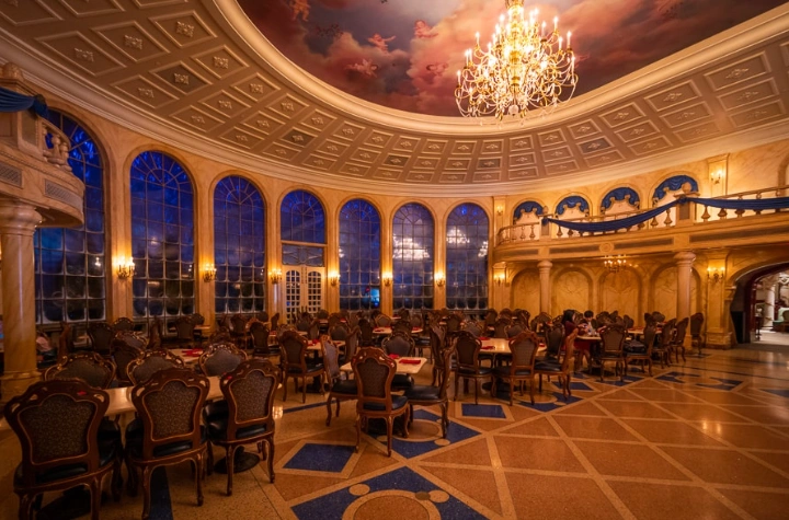 The Grand Ballroom in Beauty and the Beast