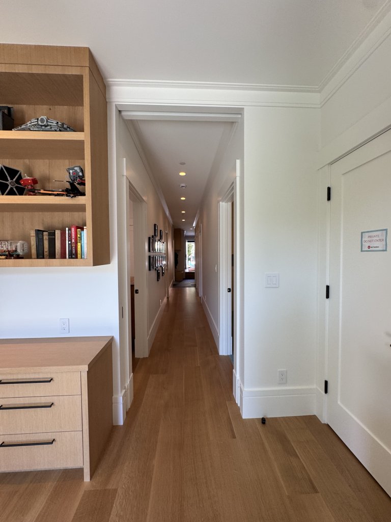 Location: San Francisco, California, Wood Highlights: Interior door casings made with a custom profile never look wrong